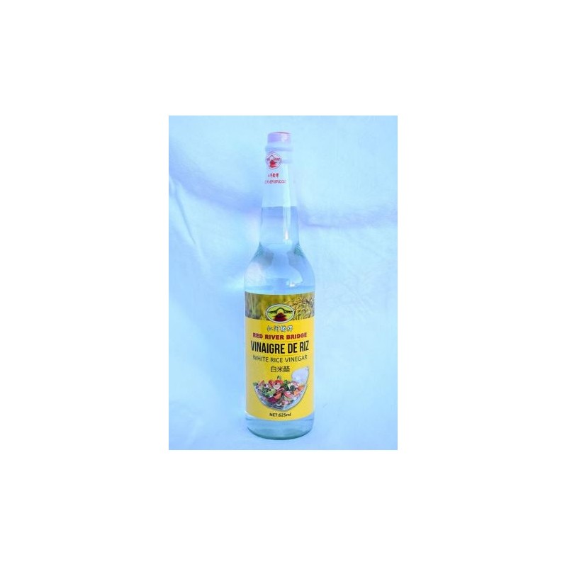 Vinaigre de riz blanc red river bridge 625ml