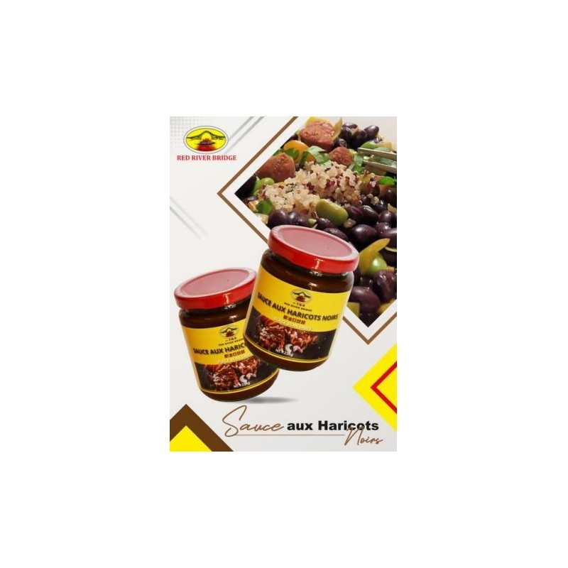 Black Bean Sauce red river bridge 230grs