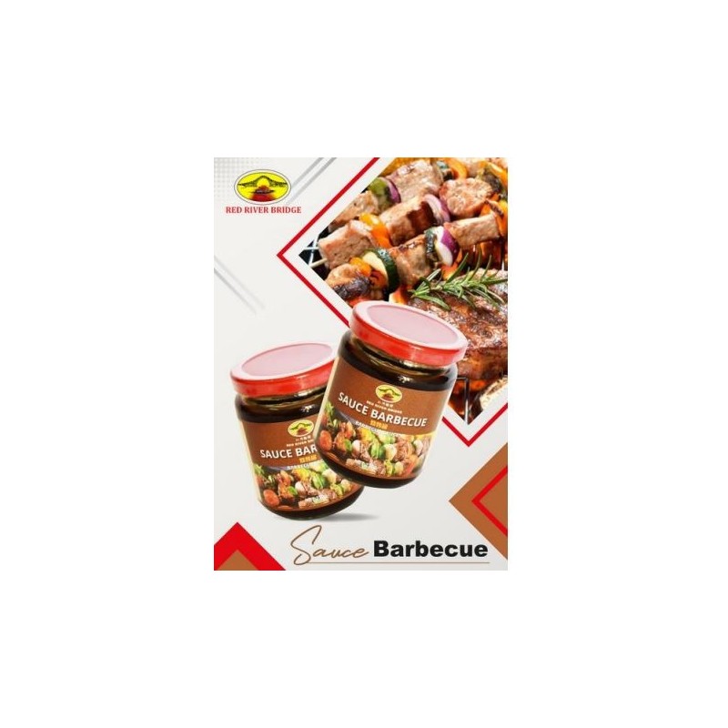 Barbecue Sauce red river bridge 230grs