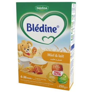 Céréales blédine Lactée miel Blédina 250G