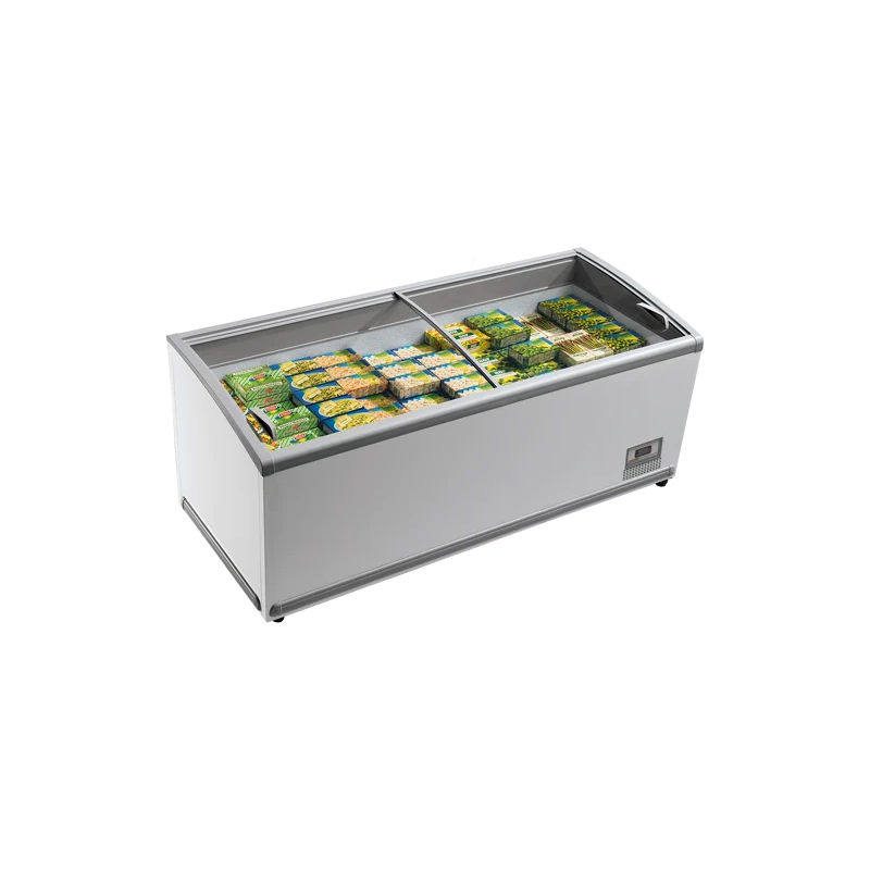 Meuble Négatif à Vitres Coulissants Supermarket Oscartielle Urano - 2 L210