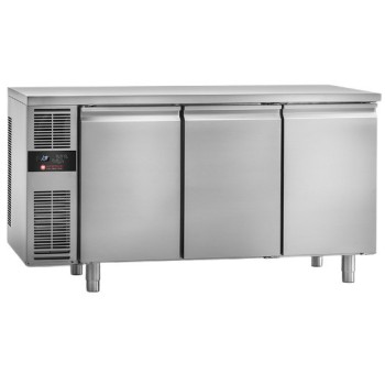 Table refrigérée inox ISA 03 portes SPX R404a
