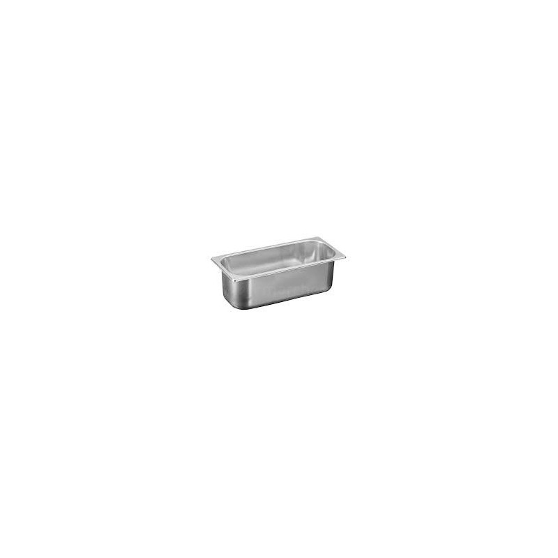 Bac à glace inox 260x160x170 5l profond