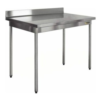 Table Inox avec dosseret160 x70 YC-316B