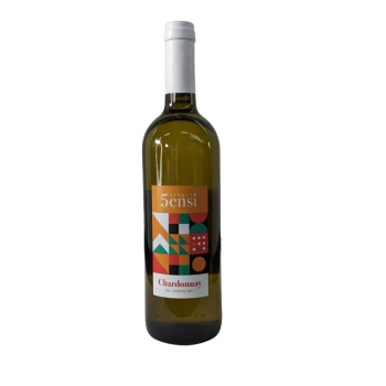 Vin Blanc 5 Sensi "Chardonnay" 75 Cl