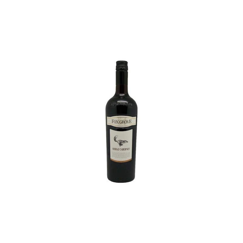 Vin rouge Fox grove shiraz cabernet 75 cl