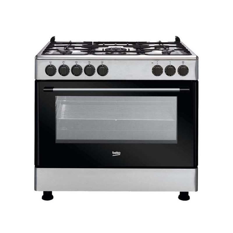 Gazinière BEKO 5 feux GG15112GX
