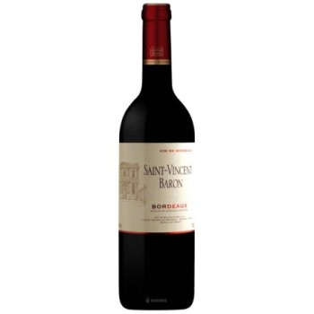 Vin Rouge Baron vincent 2021 75cl