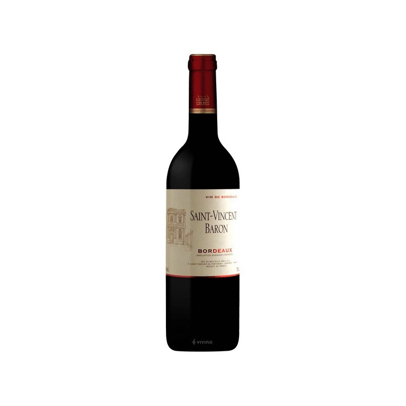 Vin Rouge Baron vincent 2021 75cl