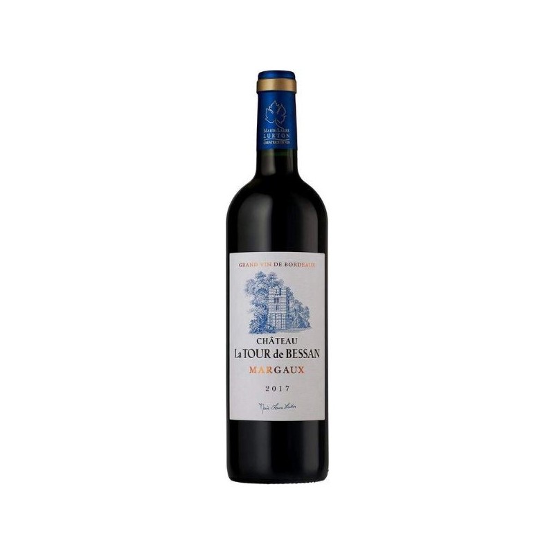 Vin rouge château la tour de bessan 75 cl