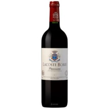 Vin rouge lacoste borie 75 cl