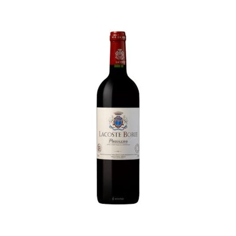 Vin rouge lacoste borie 75 cl