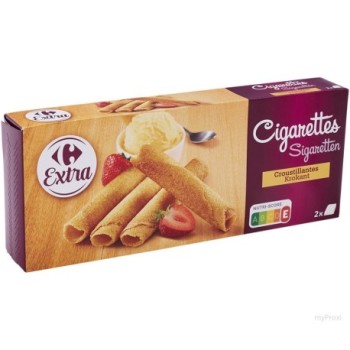 Gaufrette Ail Ciboulette Carrefour 80g