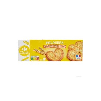 Palmiers 100g x 2 Carrefour