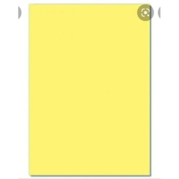 Papier bristol jaune