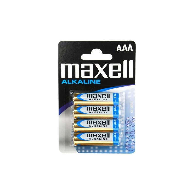 Maxell Pile Alkaline LR3(GD) 4B AAA