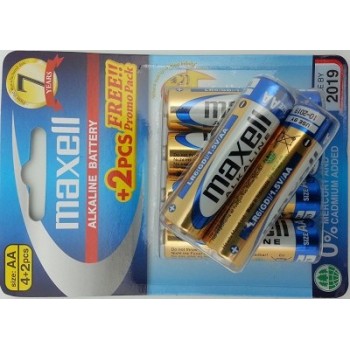 Maxell Pile Alkaline LR6(GD) 6B