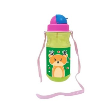 Gourde enfant avec paille 650ml