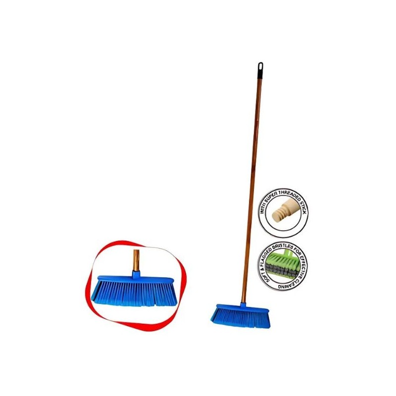 Balai nylon avec manche