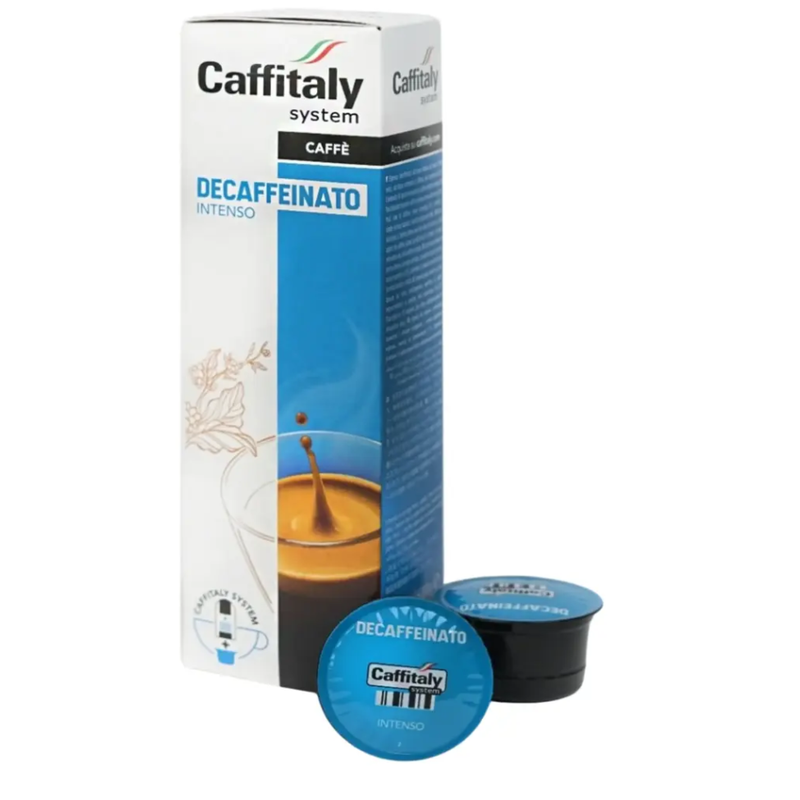 Café En Capsules Décaféiné Intenso étui De 10 Pièces Caffitaly