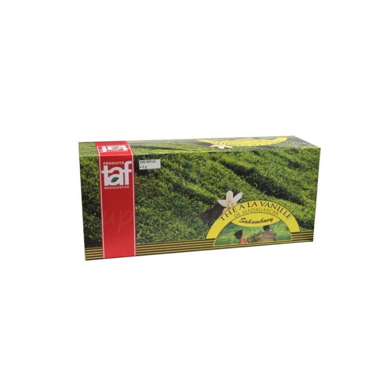 Thé vanille 100 poches alu