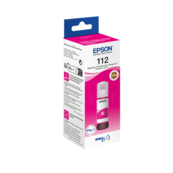 EPSON 112 EcoTank Pigment Magenta ink bottle