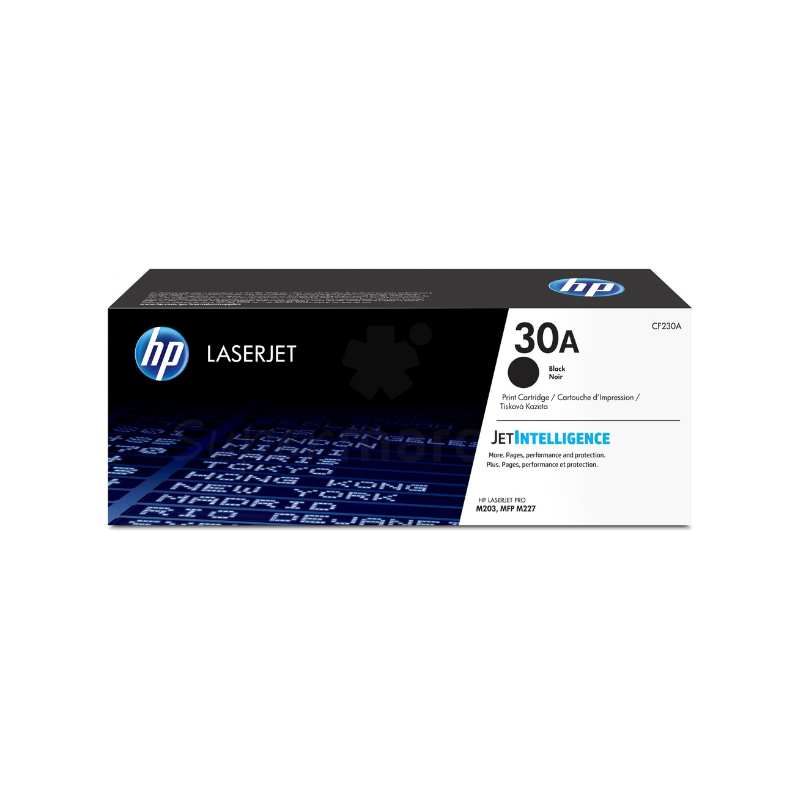 Cartouche de toner noir originale HP 30ALaserJet