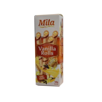 Biscuits Vanilla Rolls 160g