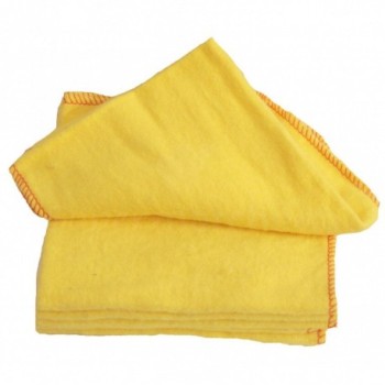 Chamoisine Jaune Somacou 37 cm x 32 cm | Chiffon doux en coton