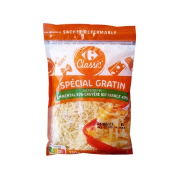 Fromage Râpé Spéciale pour...
