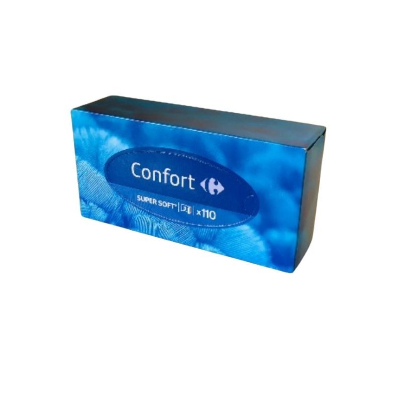 MOUCHOIR BOITE CONFORT 110 UNITES X3 PLIS "NET"