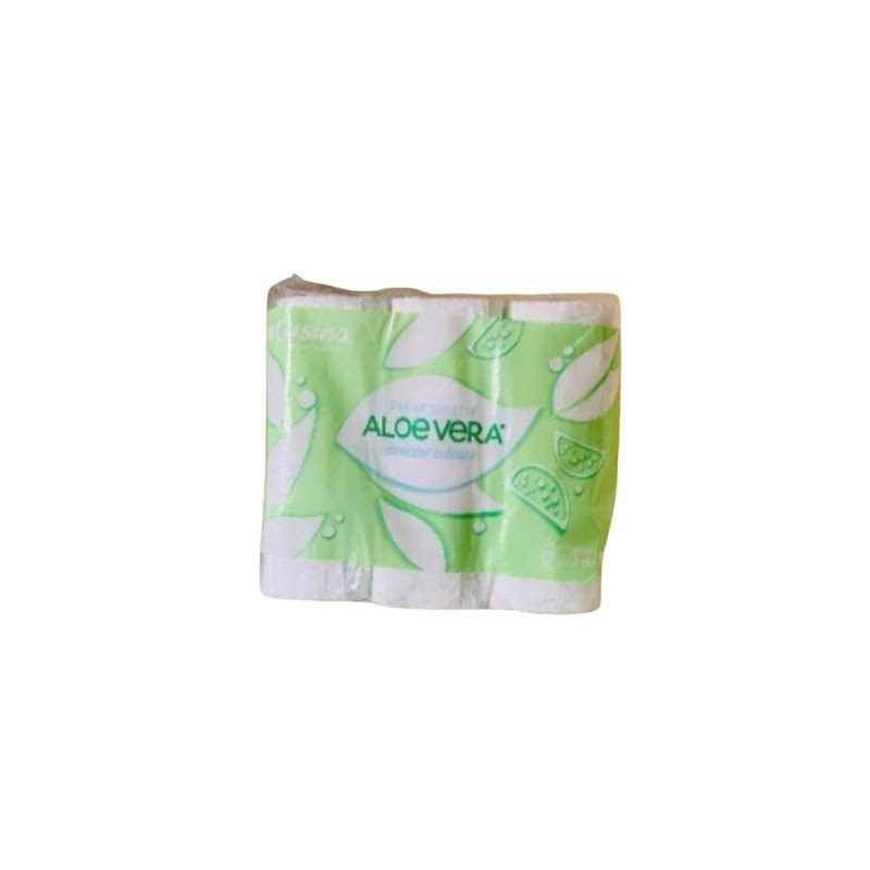 PAPIER TOILETTE CASINO ALOE VERA DOUBLE EPAISSEUR