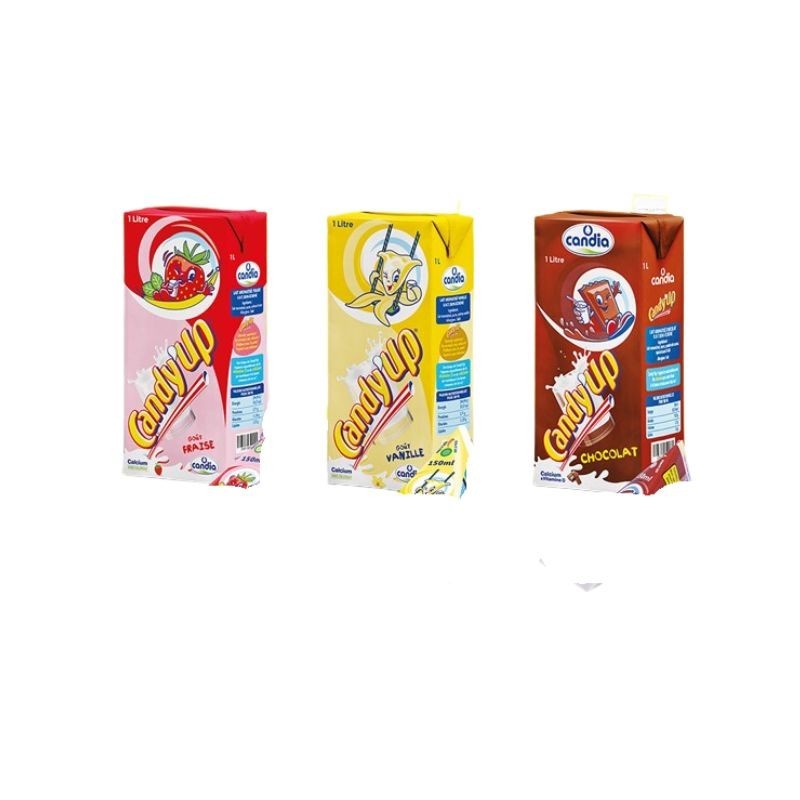 CANDY UP Choco/Vanille/Fraise 1L