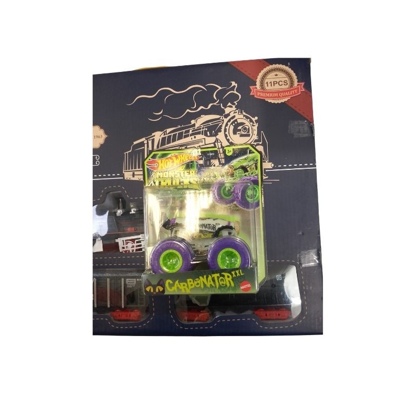 Hotwheels Monster trucks carbonate